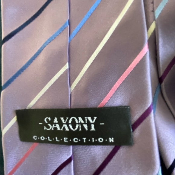 100% Silk tie beautiful color combinations - Picture 3 of 3